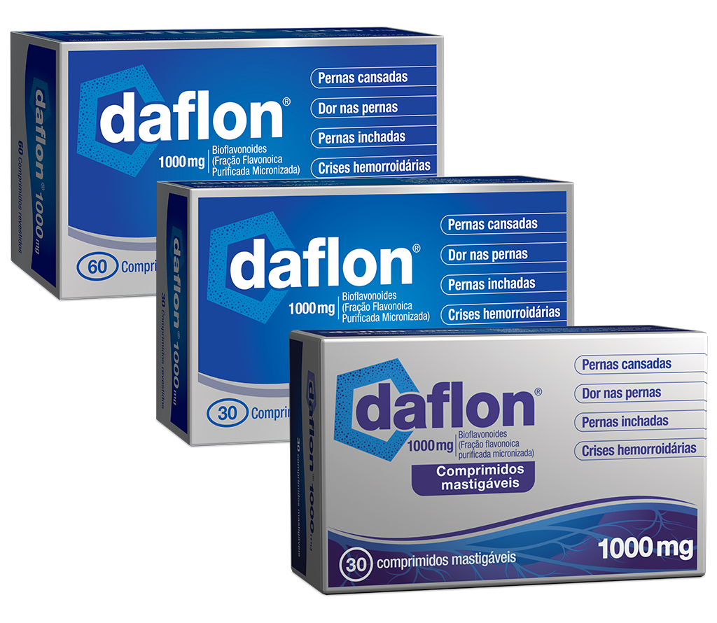 Daflon 1000mg FFPM 60 comprimidos revestidos